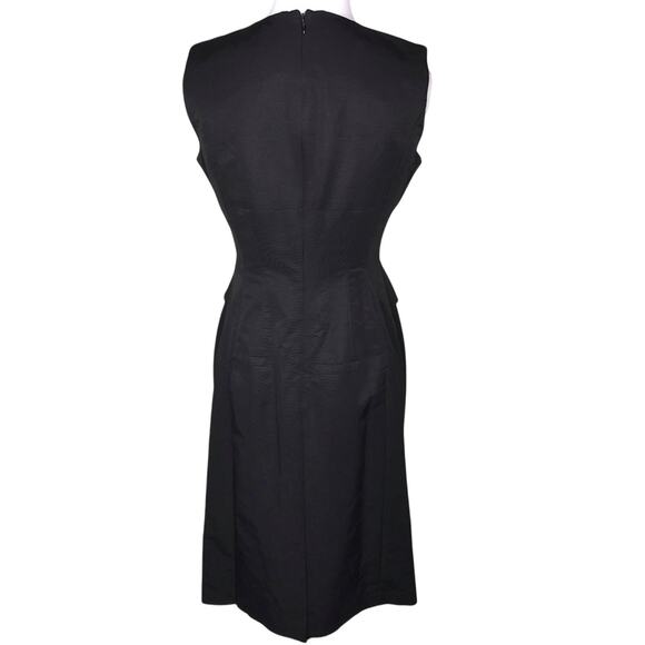 Banana Republic Monogram Black Pleated Tiered NWT Size 4 - Picture 4 of 7